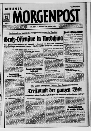 Berliner Morgenpost vom 29.08.1937