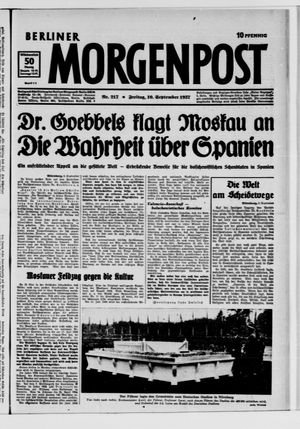 Berliner Morgenpost vom 10.09.1937