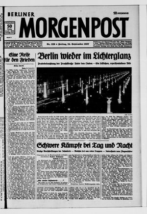 Berliner Morgenpost vom 24.09.1937