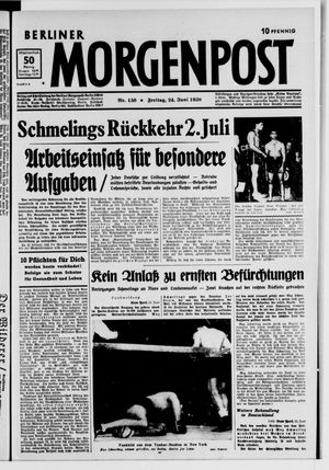 Berliner Morgenpost vom 24.06.1938
