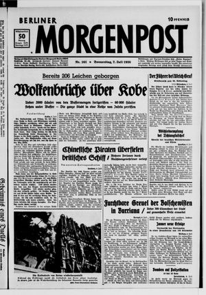 Berliner Morgenpost vom 07.07.1938