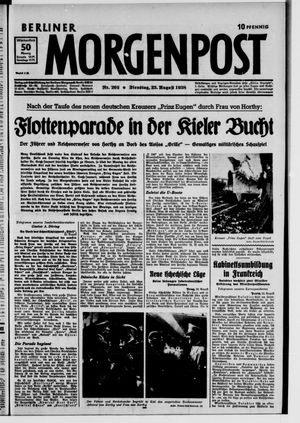 Berliner Morgenpost vom 23.08.1938