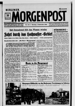 Berliner Morgenpost vom 04.09.1938