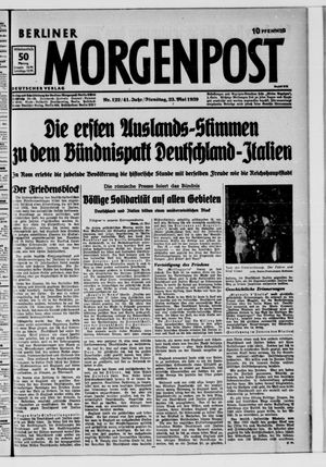 Berliner Morgenpost vom 23.05.1939