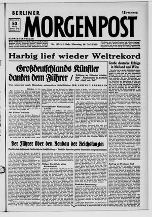 Berliner Morgenpost vom 16.07.1939