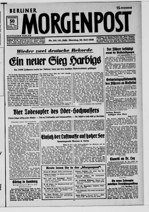 Berliner Morgenpost vom 30.07.1939