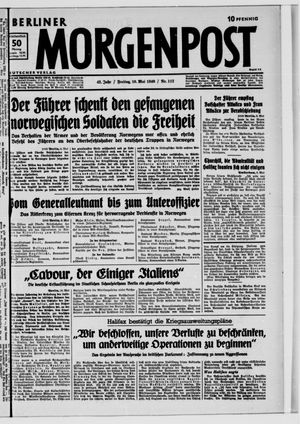 Berliner Morgenpost vom 10.05.1940
