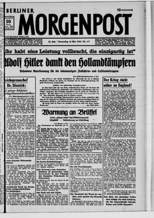 Berliner Morgenpost vom 16.05.1940