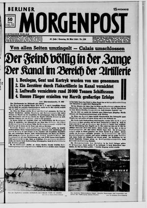 Berliner Morgenpost vom 26.05.1940