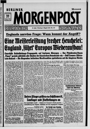 Berliner Morgenpost vom 06.08.1940