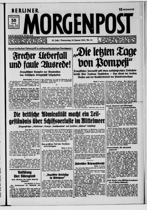 Berliner Morgenpost vom 16.01.1941