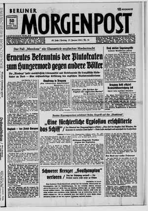 Berliner Morgenpost vom 17.01.1941