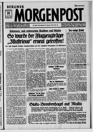 Berliner Morgenpost vom 18.01.1941