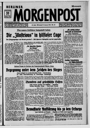 Berliner Morgenpost vom 22.01.1941