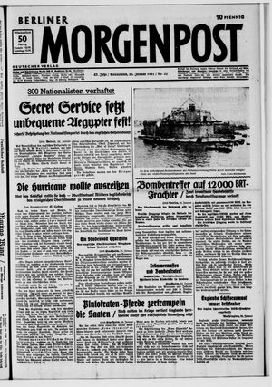 Berliner Morgenpost vom 25.01.1941