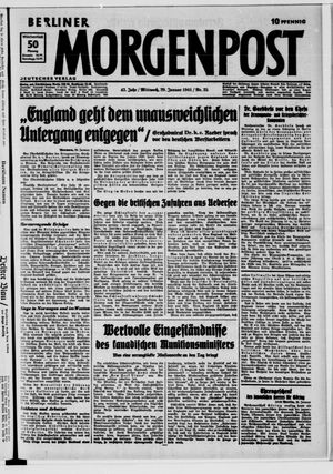 Berliner Morgenpost vom 29.01.1941