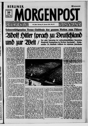 Berliner Morgenpost vom 31.01.1941