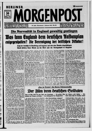 Berliner Morgenpost vom 01.02.1941