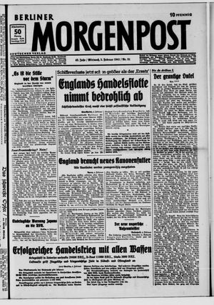 Berliner Morgenpost vom 05.02.1941