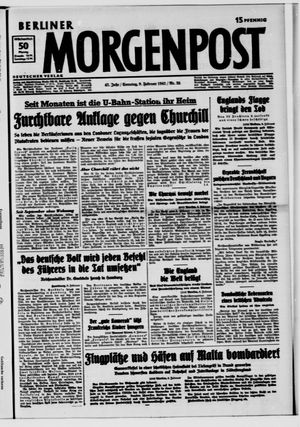 Berliner Morgenpost vom 09.02.1941