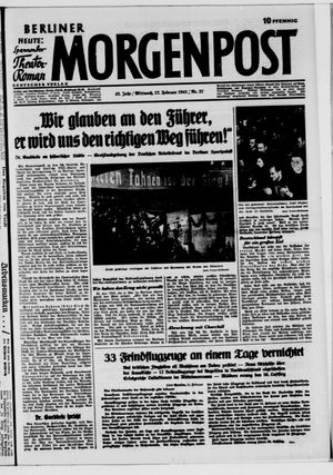 Berliner Morgenpost vom 12.02.1941