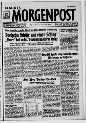 Berliner Morgenpost vom 14.02.1941