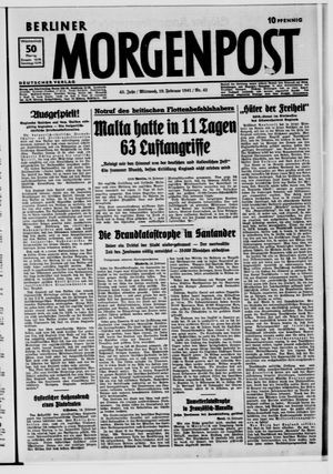 Berliner Morgenpost vom 19.02.1941