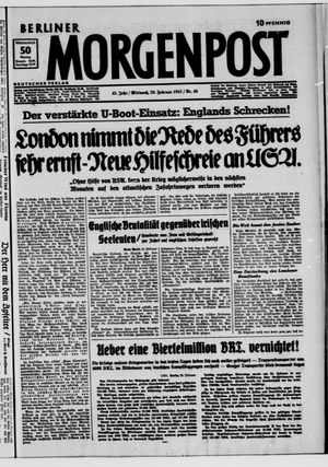 Berliner Morgenpost vom 26.02.1941