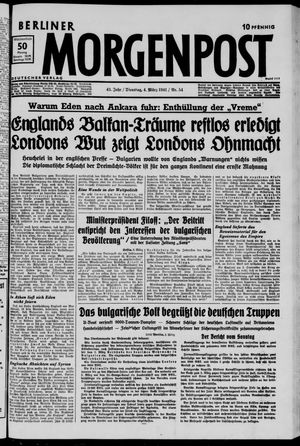 Berliner Morgenpost vom 04.03.1941