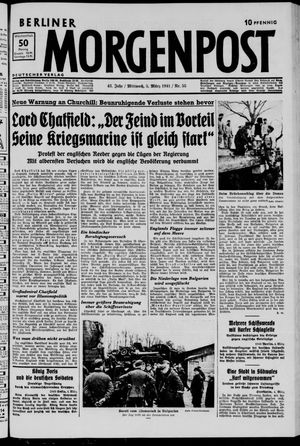 Berliner Morgenpost vom 05.03.1941