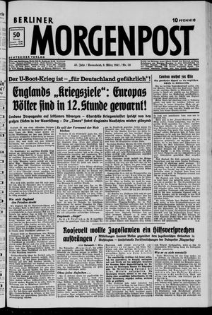 Berliner Morgenpost vom 08.03.1941