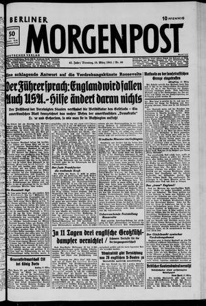 Berliner Morgenpost vom 18.03.1941