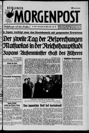 Berliner Morgenpost vom 29.03.1941