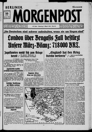 Berliner Morgenpost vom 06.04.1941
