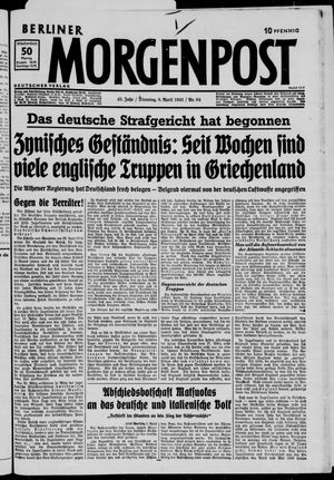 Berliner Morgenpost vom 08.04.1941