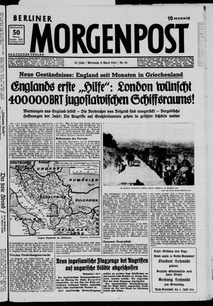 Berliner Morgenpost vom 09.04.1941