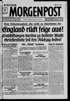 Berliner Morgenpost vom 16.04.1941