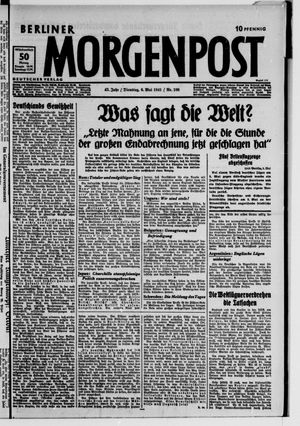 Berliner Morgenpost vom 06.05.1941