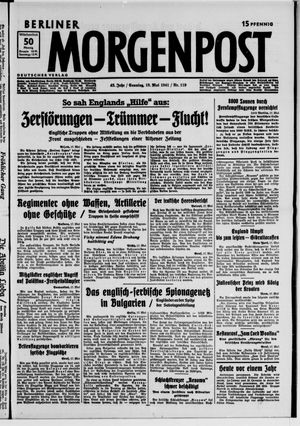 Berliner Morgenpost vom 18.05.1941