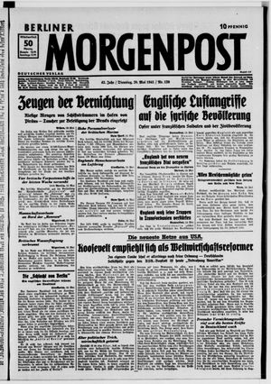 Berliner Morgenpost vom 20.05.1941