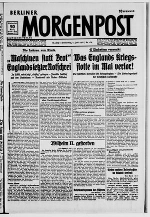 Berliner Morgenpost vom 05.06.1941