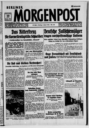 Berliner Morgenpost vom 06.06.1941