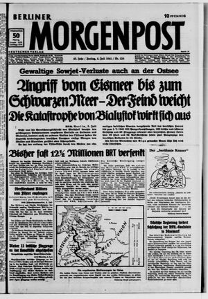 Berliner Morgenpost vom 04.07.1941
