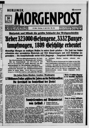 Berliner Morgenpost vom 11.07.1941