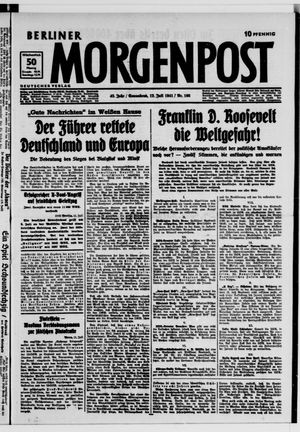 Berliner Morgenpost vom 12.07.1941