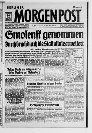 Berliner Morgenpost vom 19.07.1941
