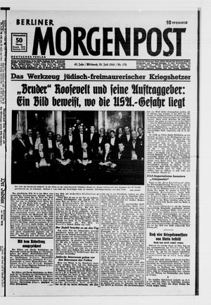 Berliner Morgenpost vom 23.07.1941