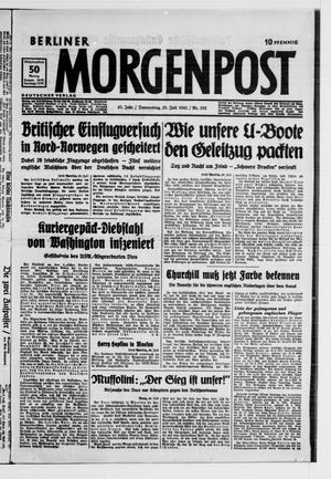 Berliner Morgenpost vom 31.07.1941