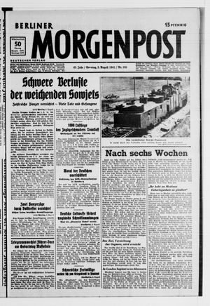 Berliner Morgenpost vom 03.08.1941