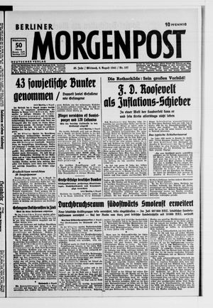Berliner Morgenpost vom 06.08.1941